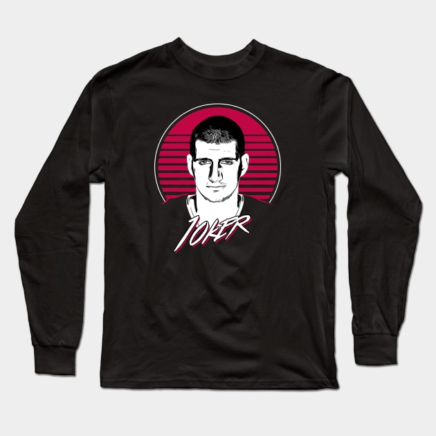 Nikola Jokic Long Sleeve T-Shirt by slawisa